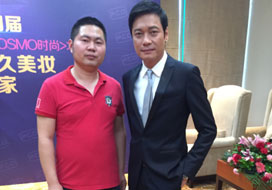 广州富联与明星合影